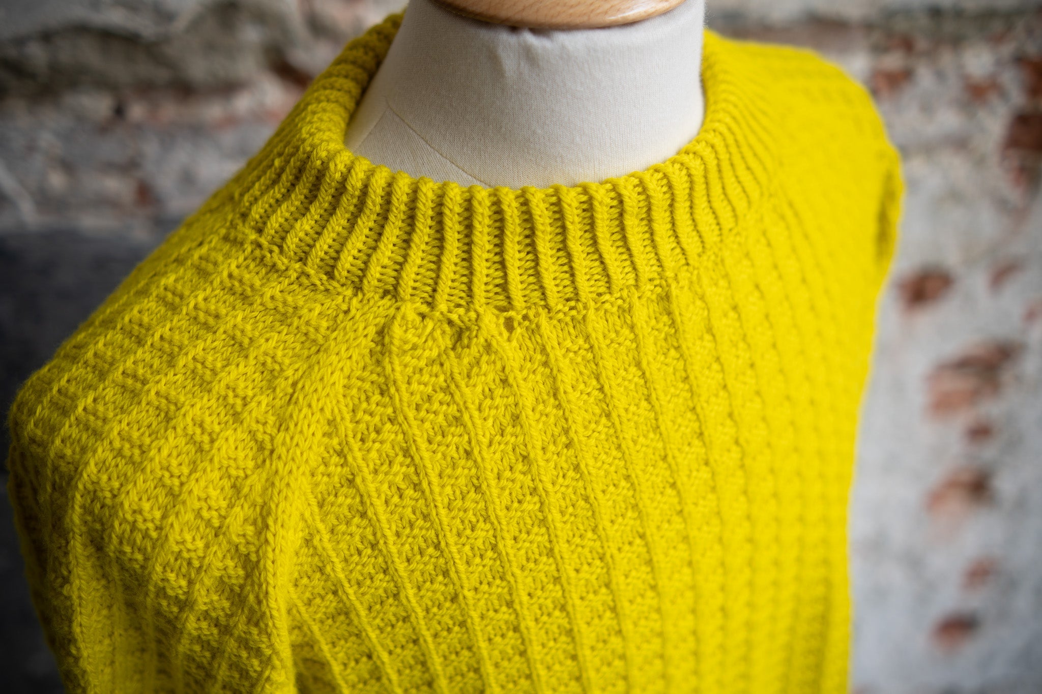 WOOLLY WAFFLE SWEATER PATTERN