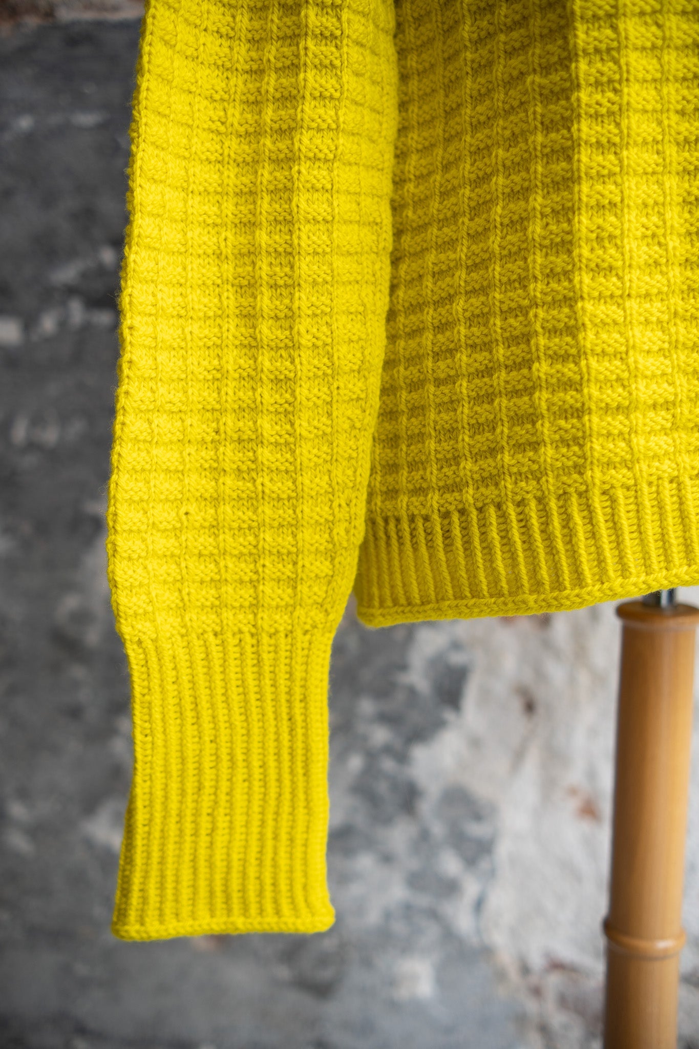 WOOLLY WAFFLE SWEATER PATTERN