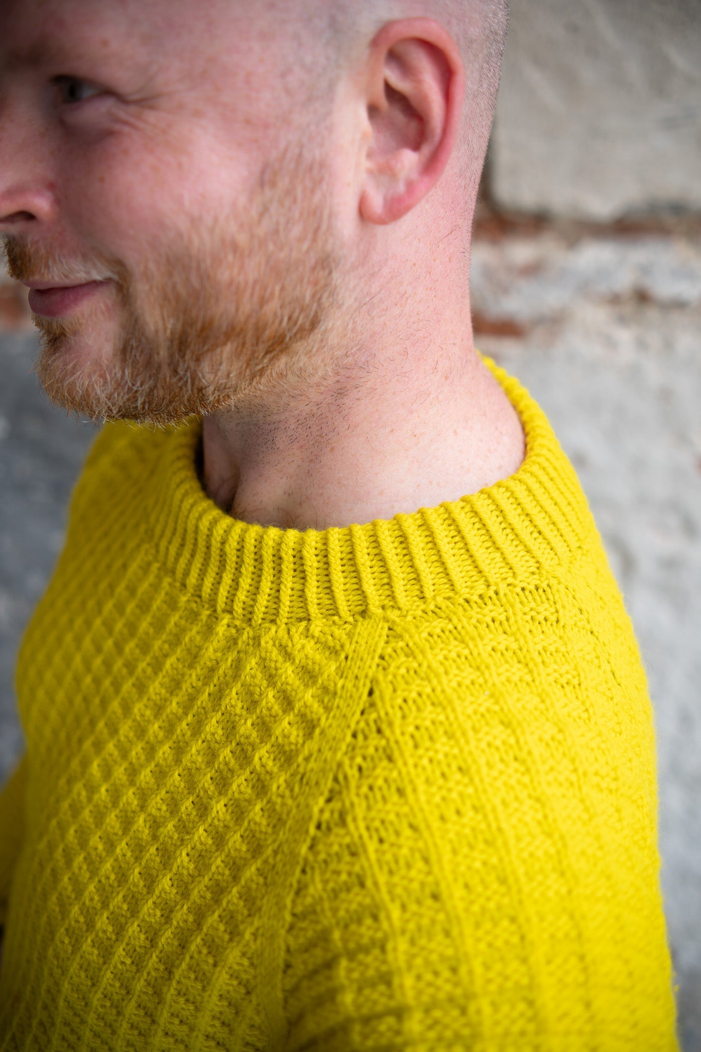 WOOLLY WAFFLE SWEATER PATTERN