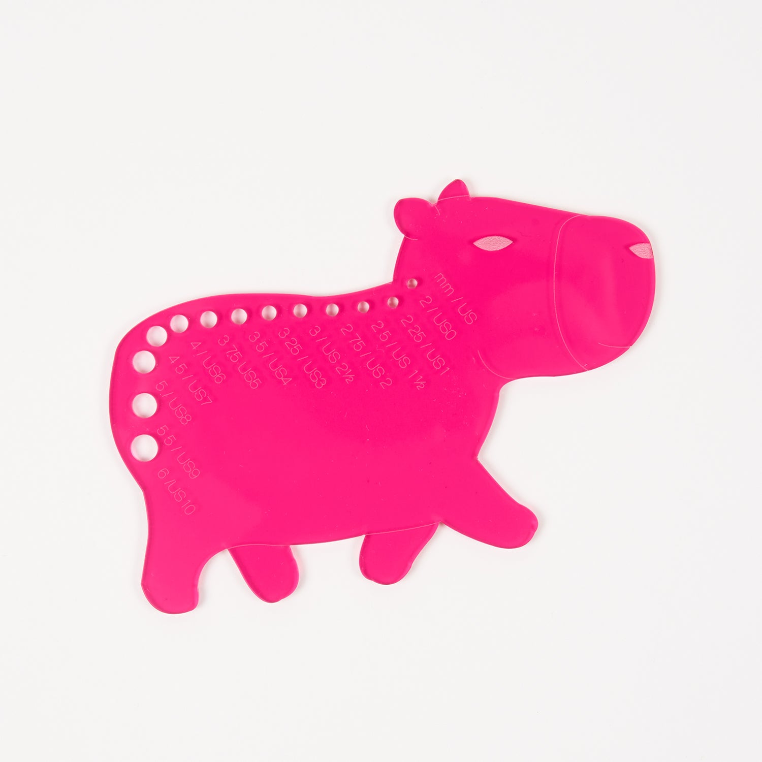 Stephen & Penelope Notions CAPYBARA NEEDLE GAUGE Tools