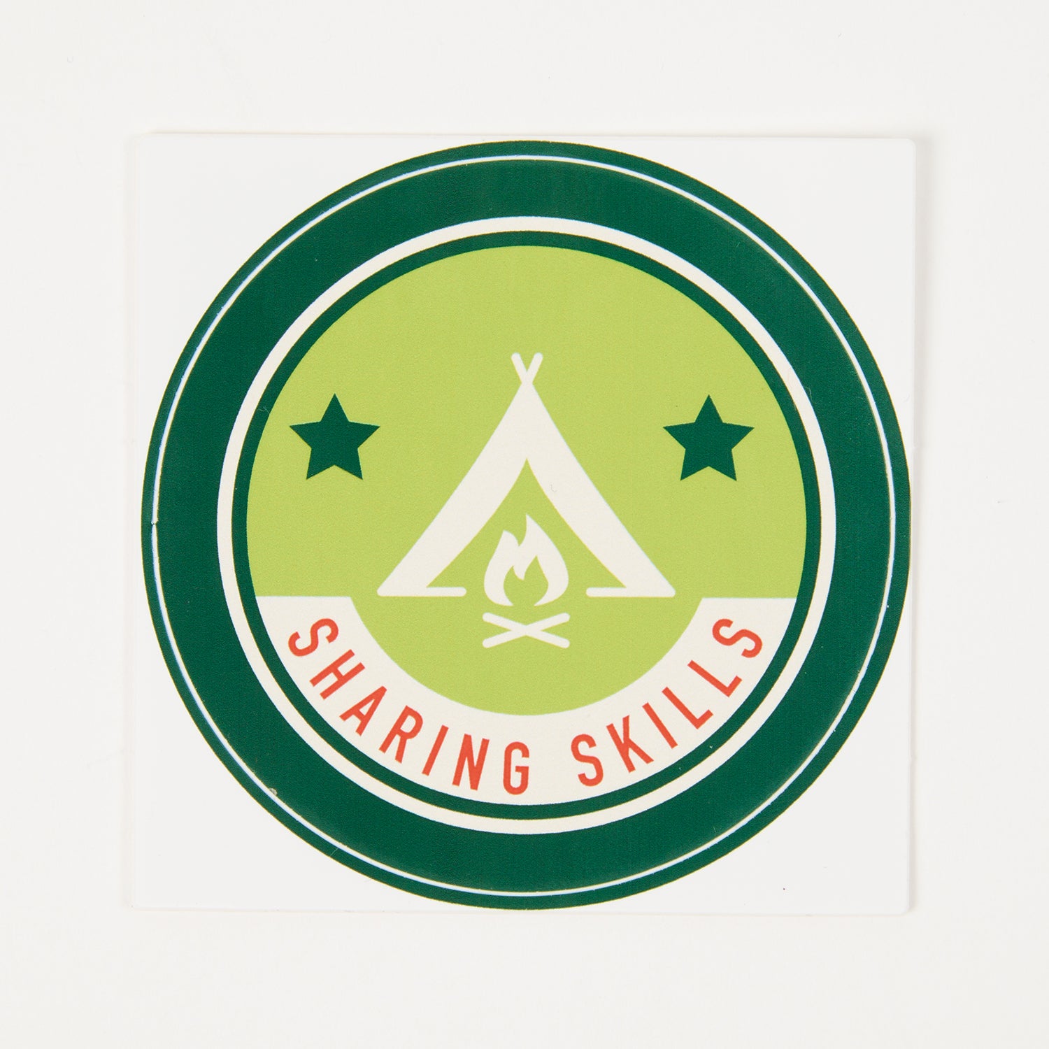 Stephen & Penelope Notions "SHARING SKILLS" STICKER Sundries