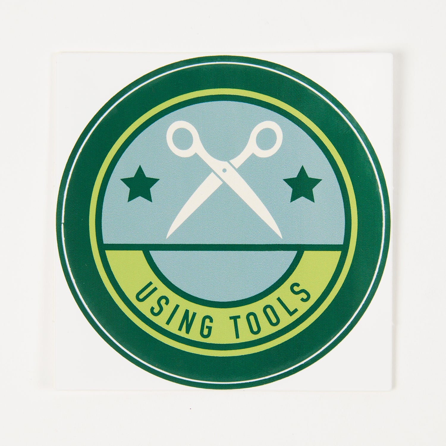 Stephen & Penelope Notions "USING TOOLS" STICKER Sundries