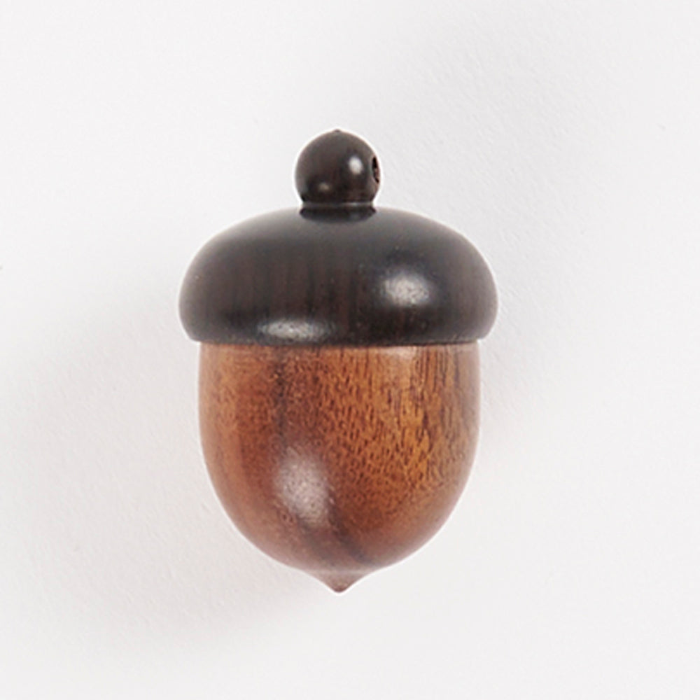 Stephen & Penelope Notions ACORN STITCH MARKER HOLDER brown Sundries