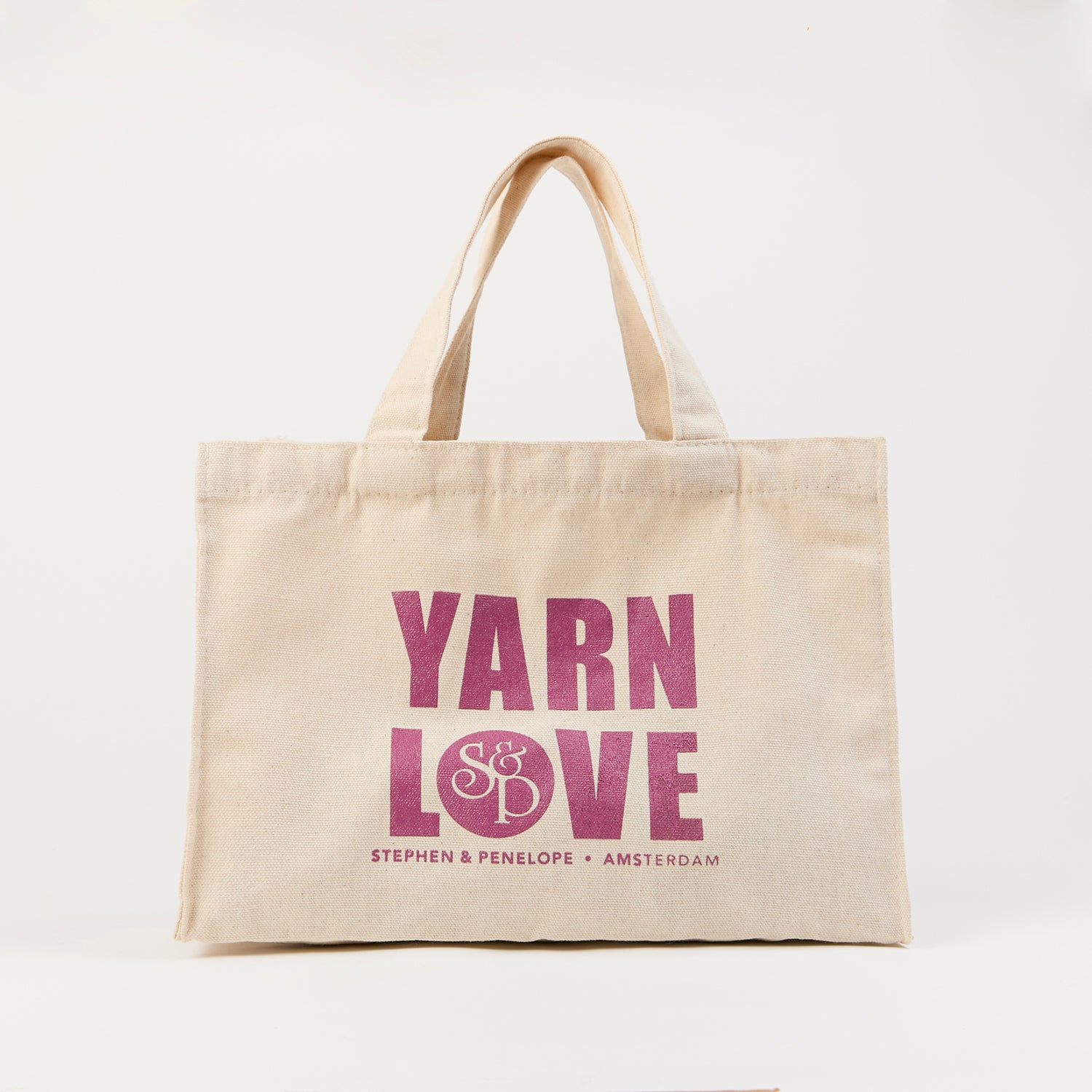 Stephen & Penelope Project Bags YARN LOVE - STEPHEN & PENELOPE PROJECT BAG cream Project Bags