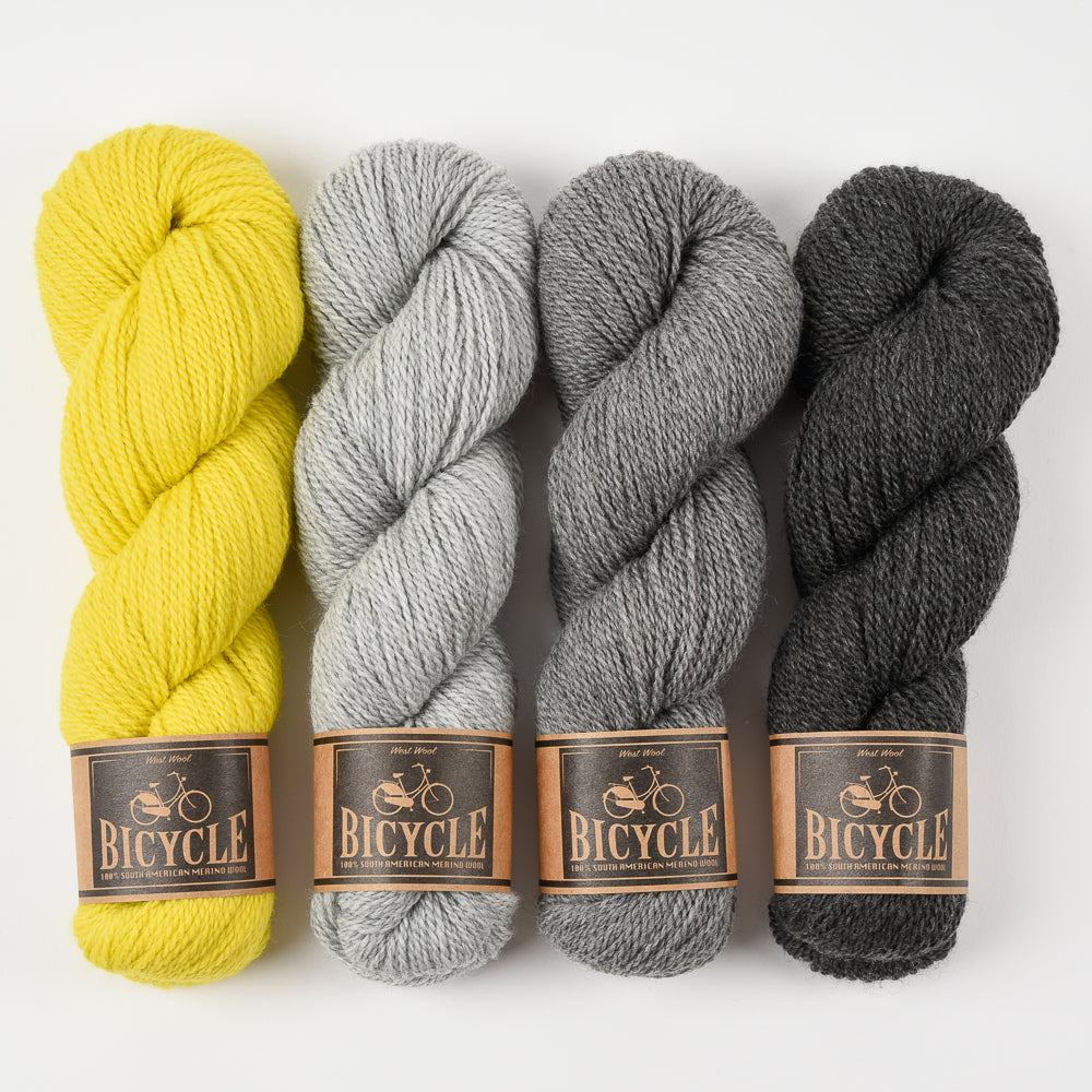 West Wool EXPLORATION STATION - HELLO GRELLOW Merino wool Fingering Westknits Kits
