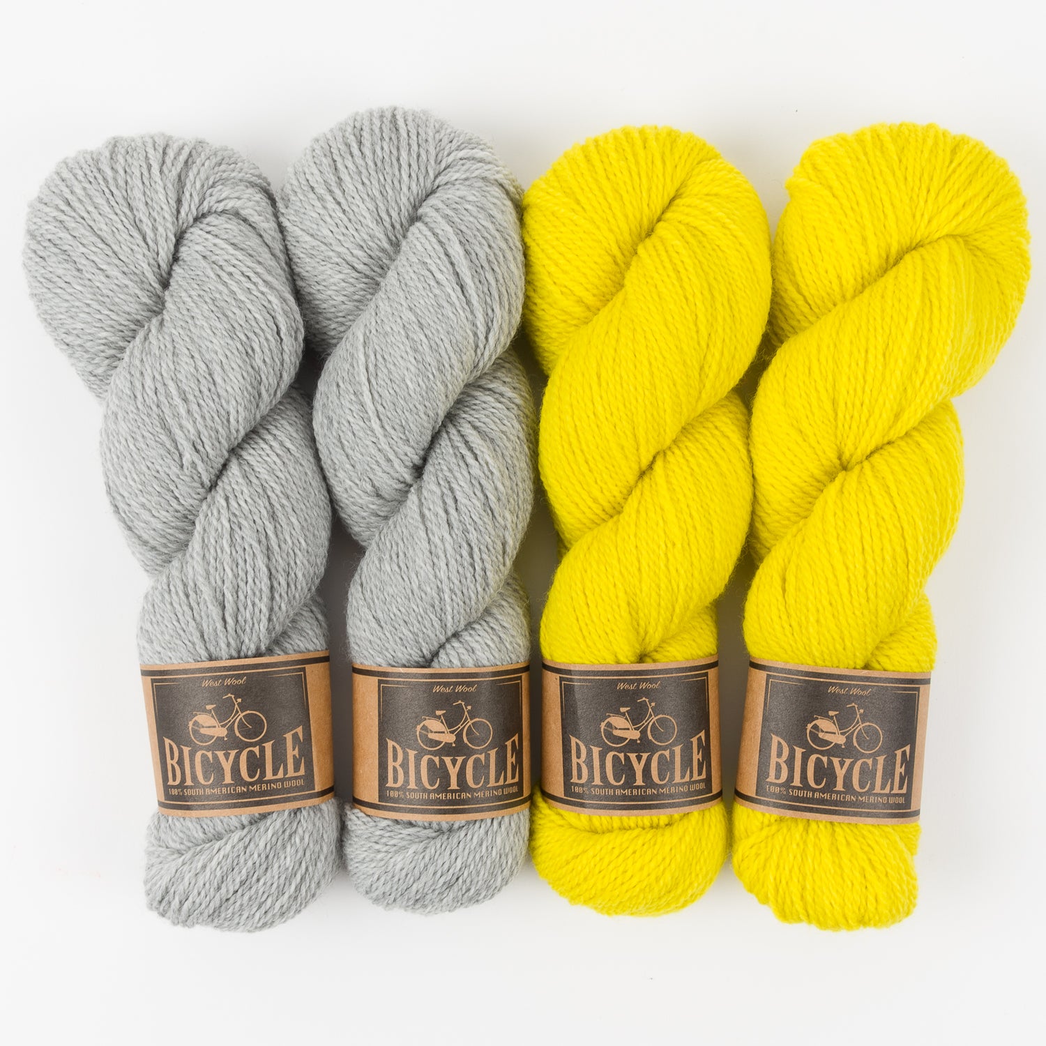 West Wool A TOUCH OF SUNSHINE Merino wool Fingering Quick Kits