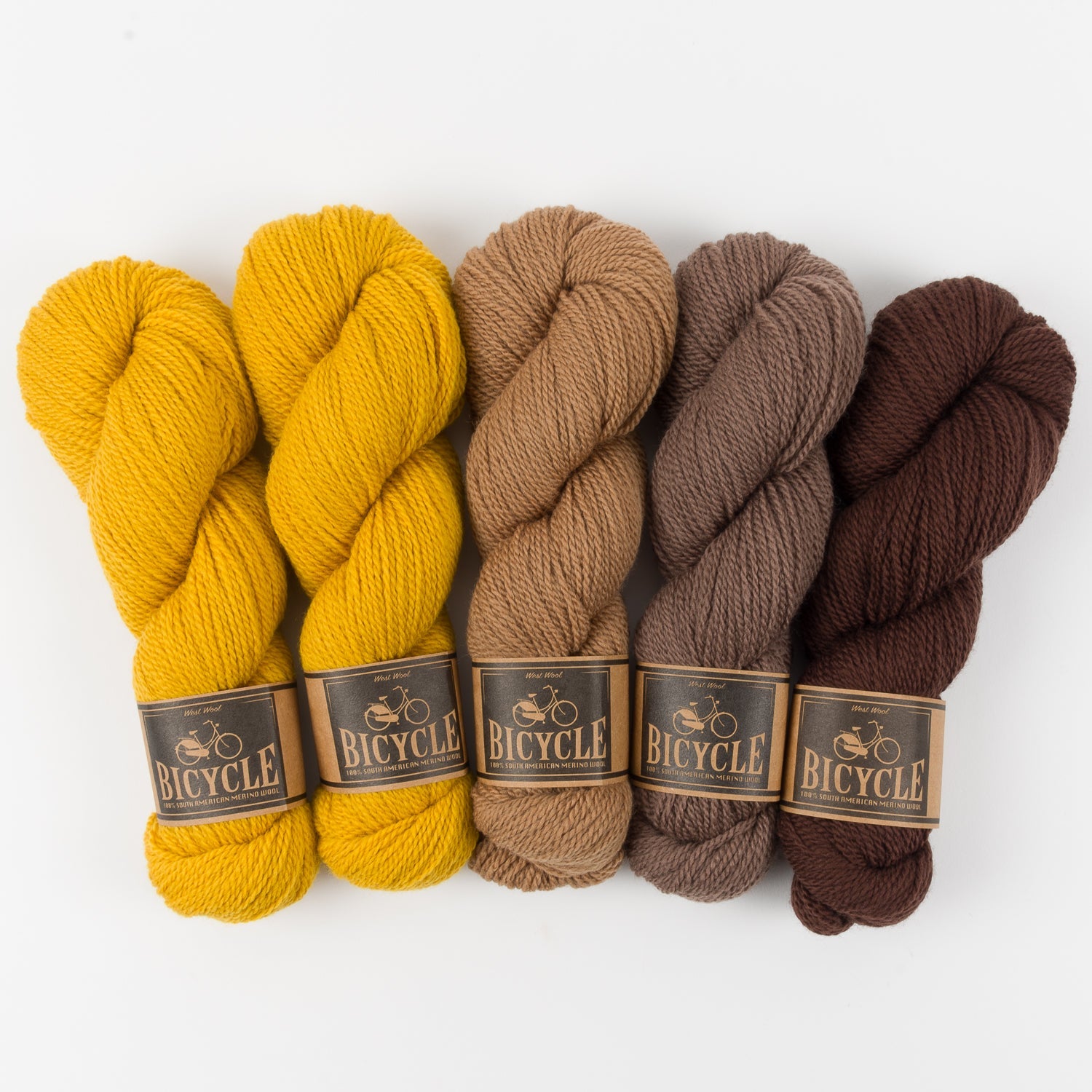 West Wool NEAT NEUTRALS Merino wool Fingering Quick Kits