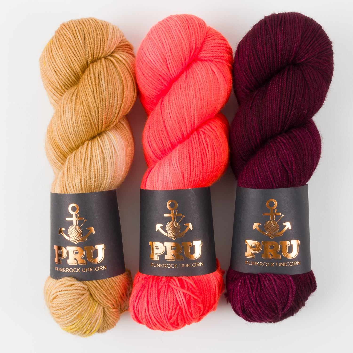 Punk Rock Unicorn YUZU OASIS Merino wool Nylon Fingering Quick Kits