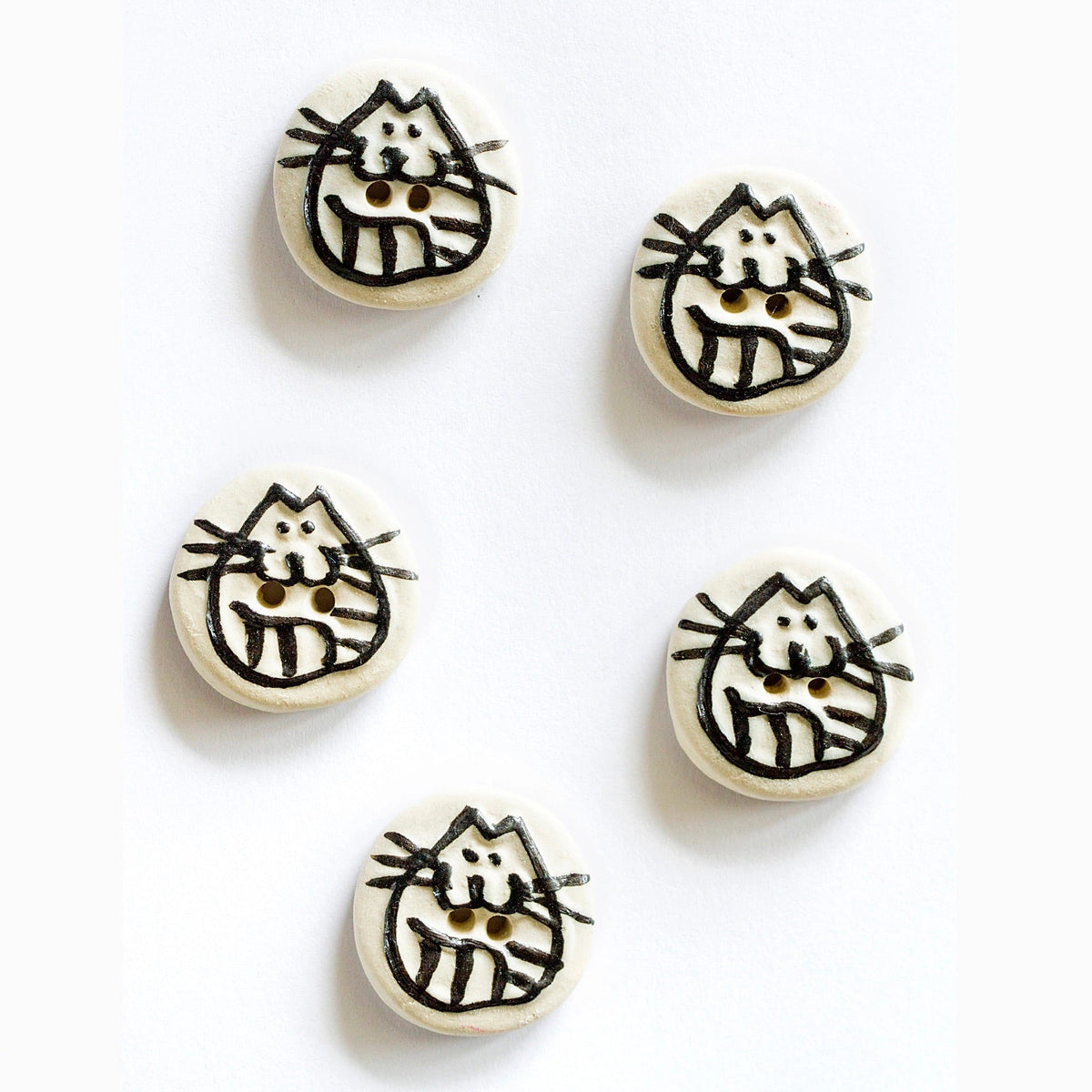 Black Cats Buttons