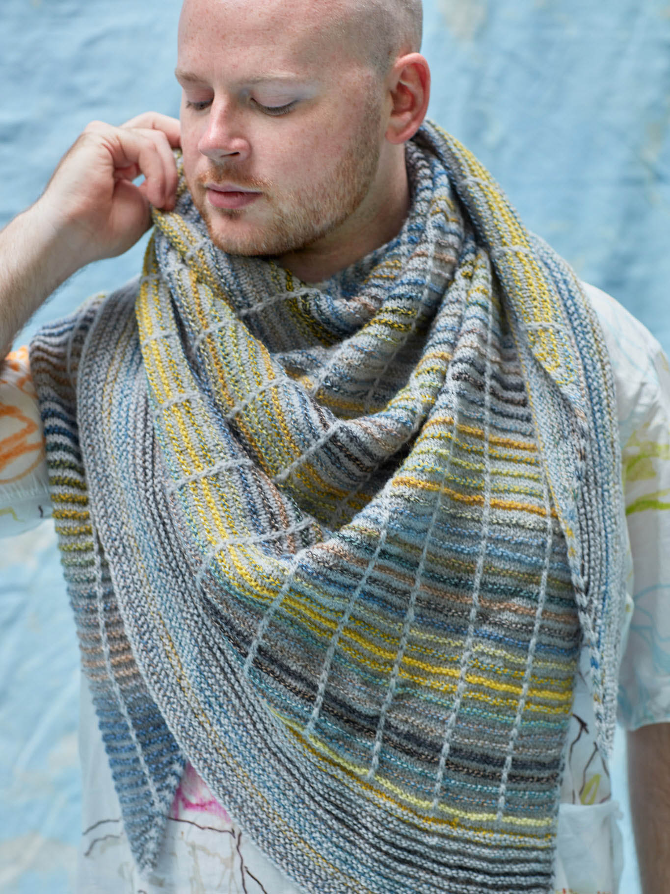 BOTANIC SHAWL PATTERN