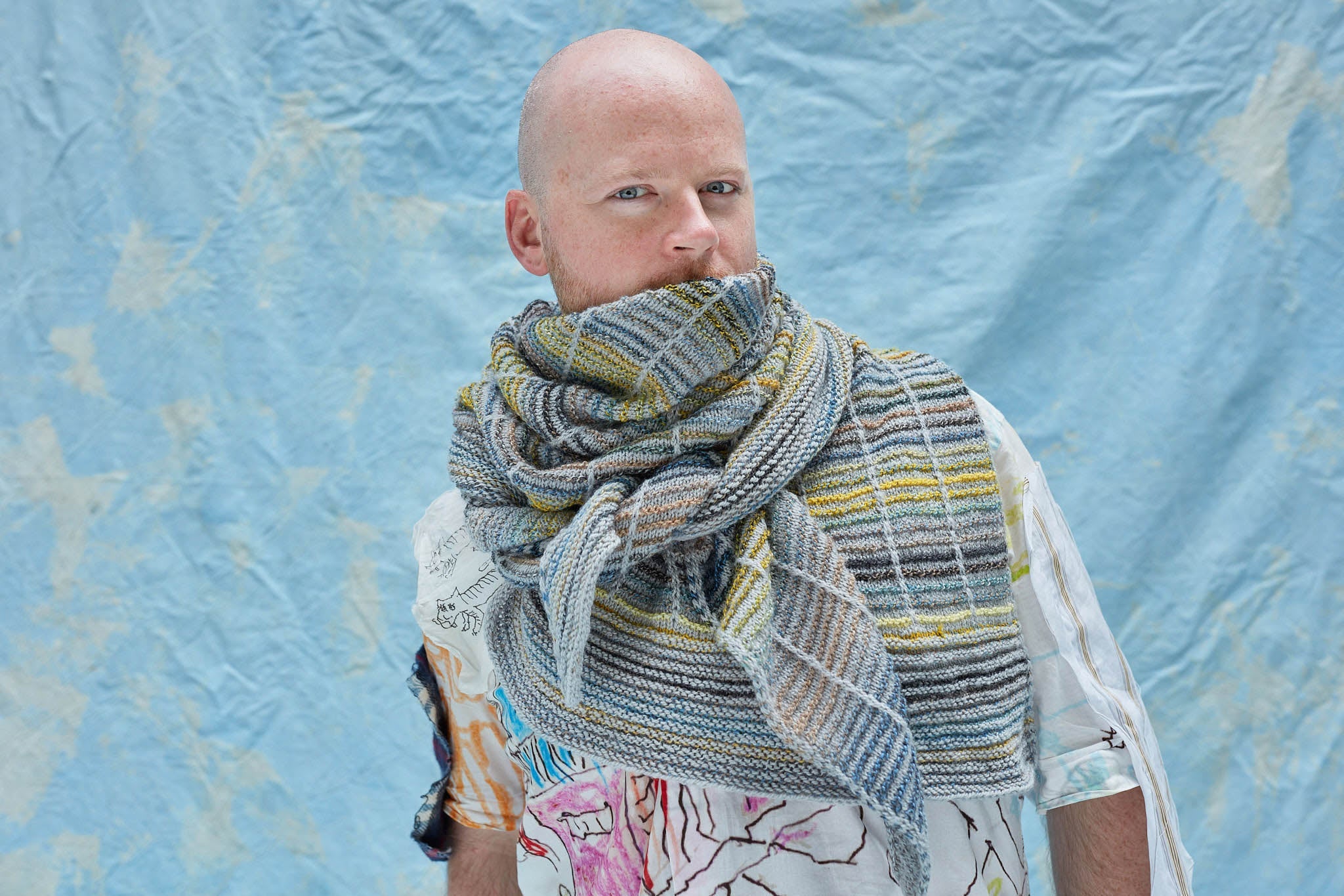 BOTANIC SHAWL PATTERN