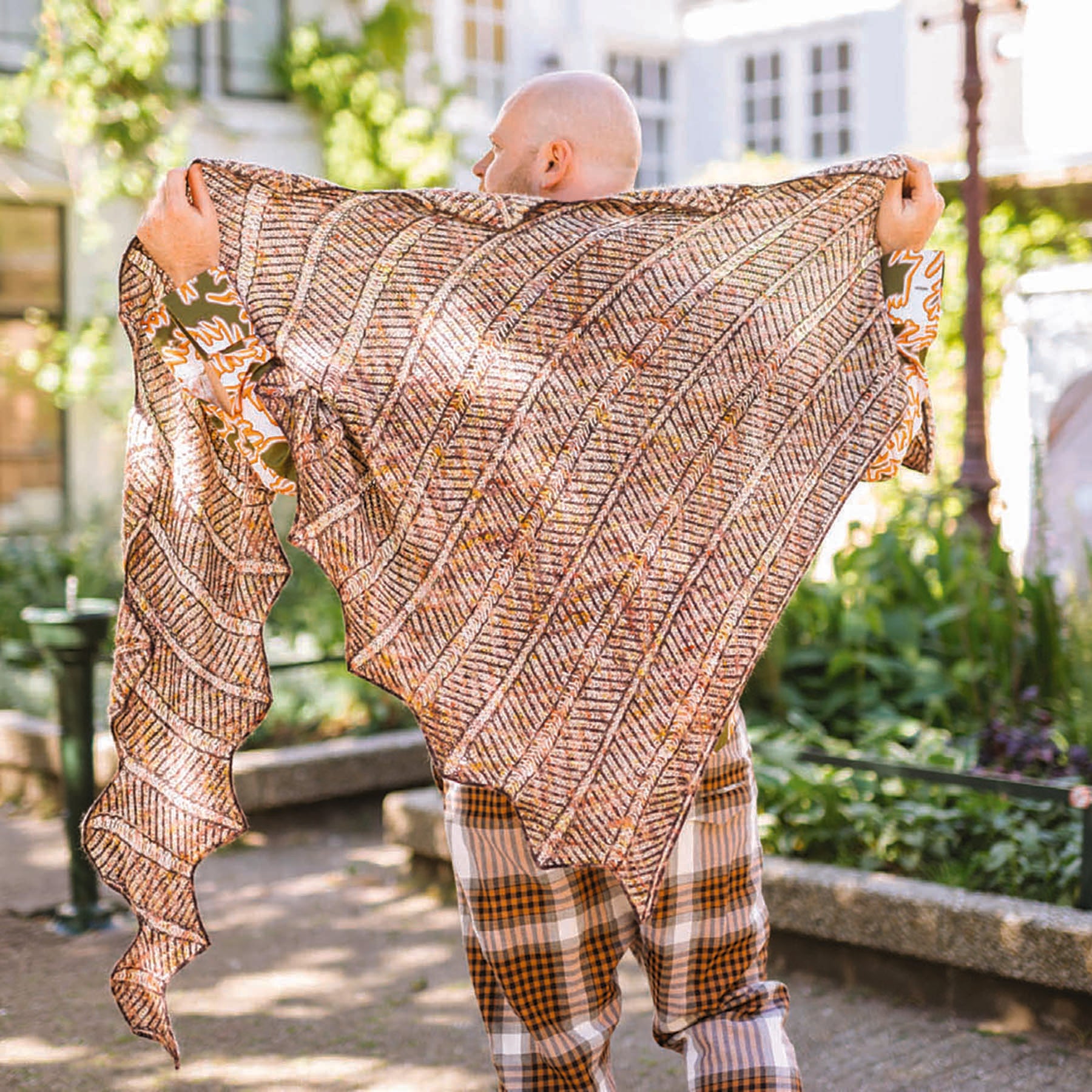 BRIOCHEVRON SHAWL PATTERN