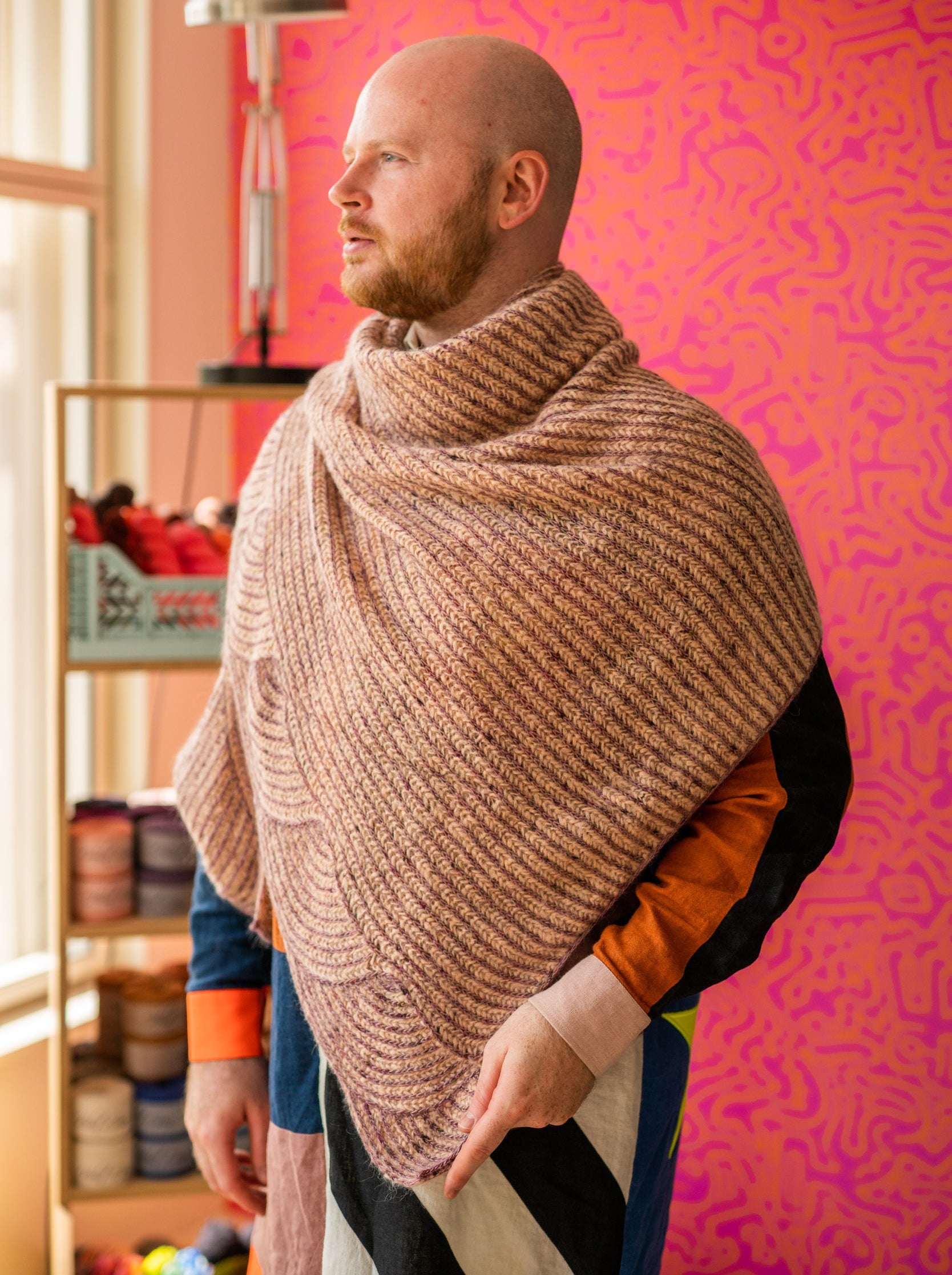 BRIOSHORELINE SHAWL PATTERN
