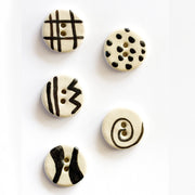 Geometric Pattern Buttons