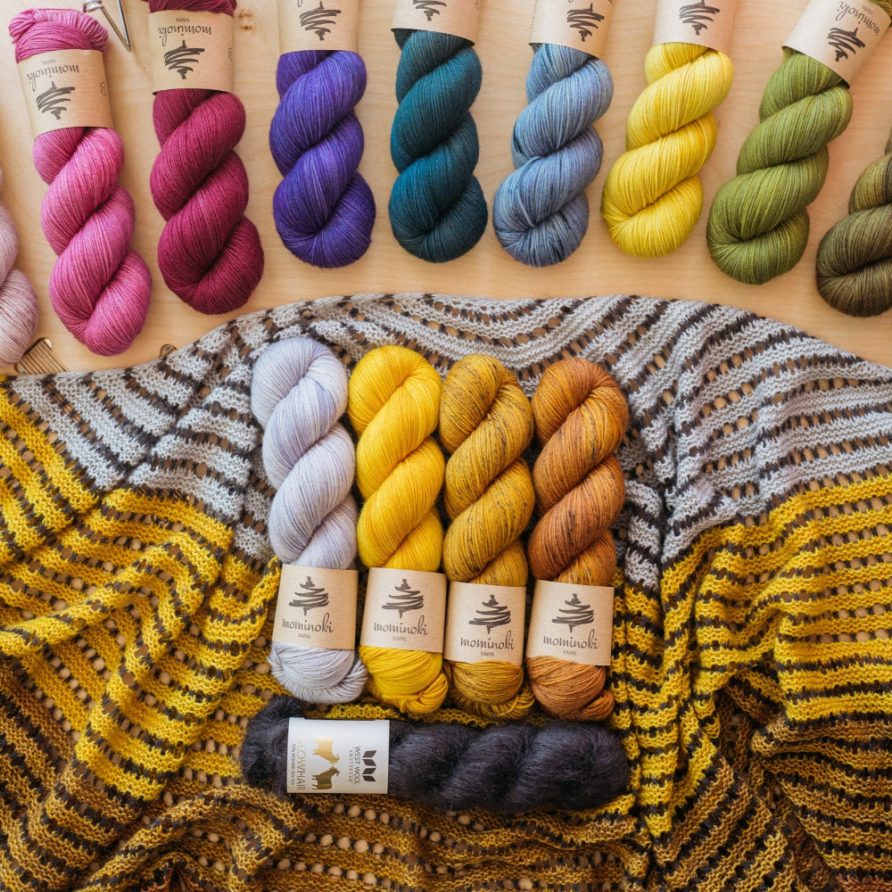 WESTKNITS NO. 9 MOHAIR POP SHAWLS