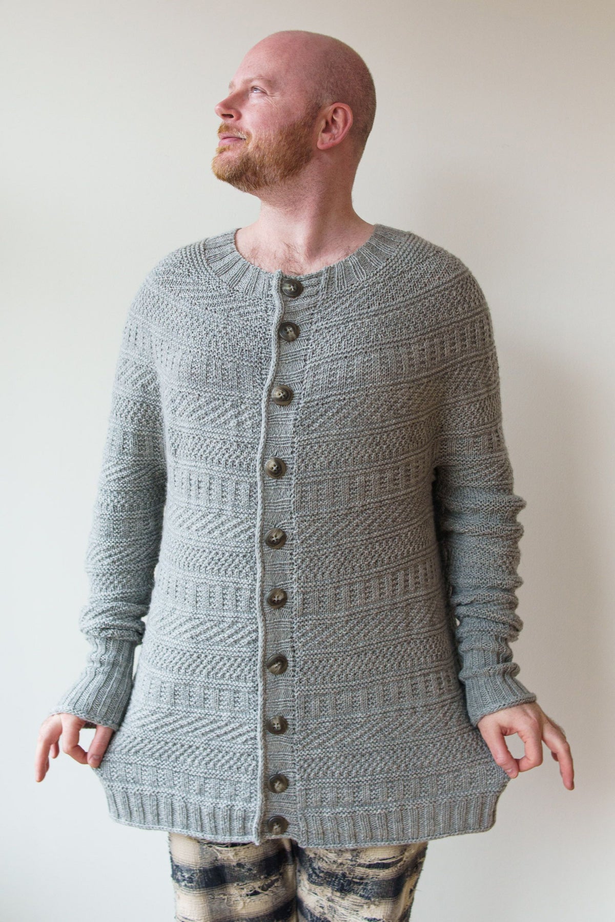 DUSTLAND CARDIGAN - BLUE SPRUCE