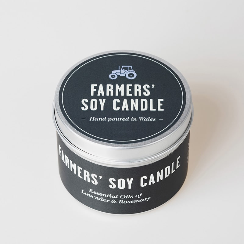 Farmer's Lavender And Rosemary Soy Candle