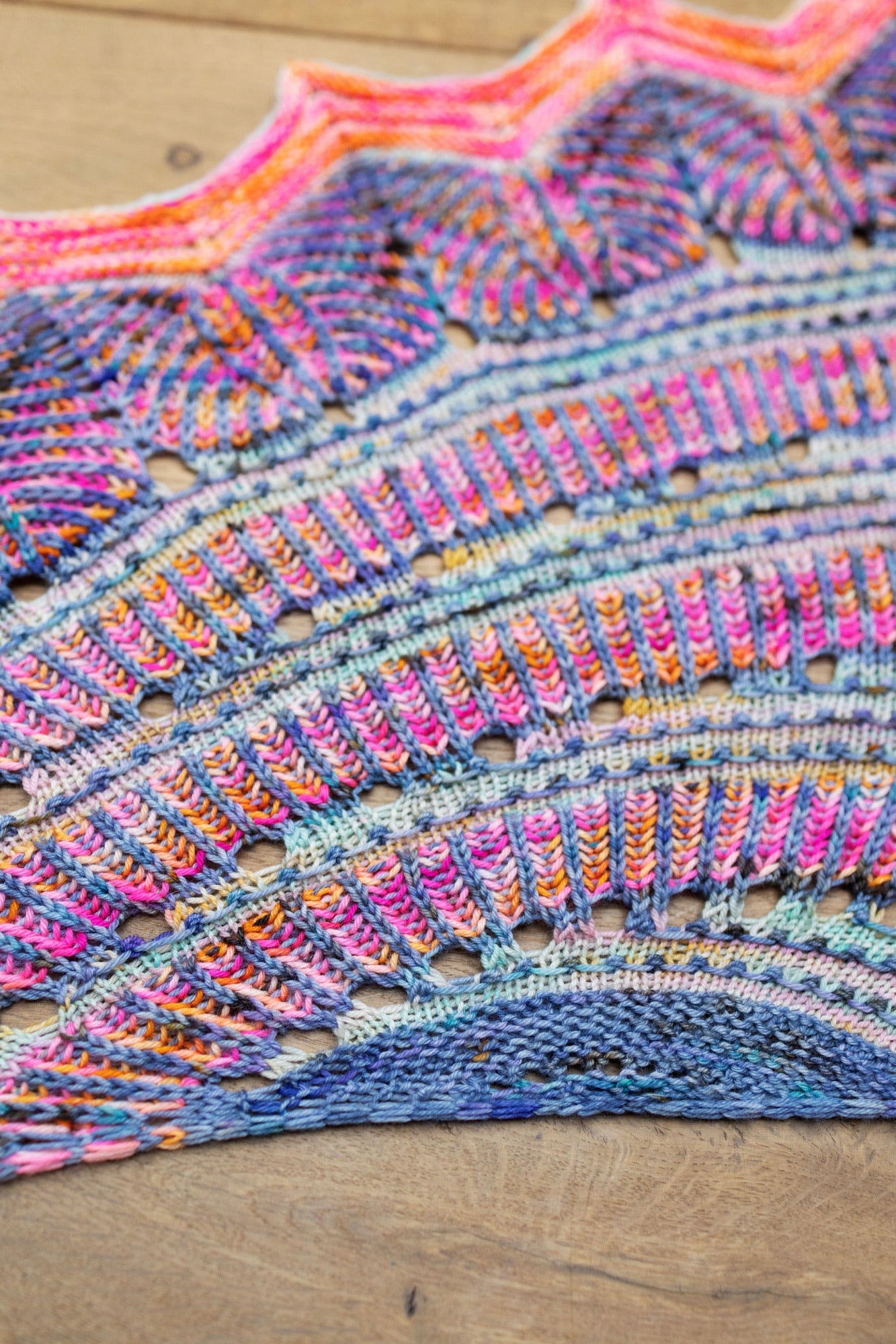 FIBER FEST SHAWL PATTERN