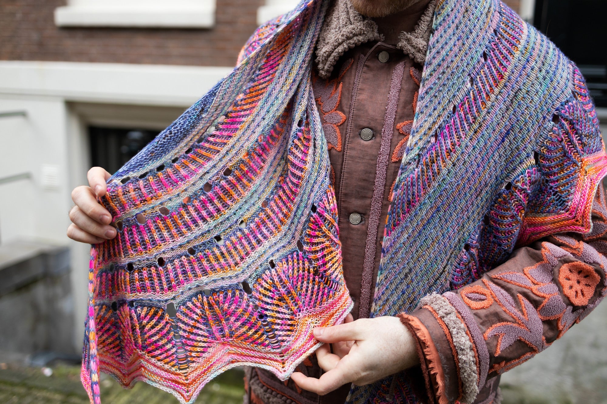 FIBER FEST SHAWL PATTERN