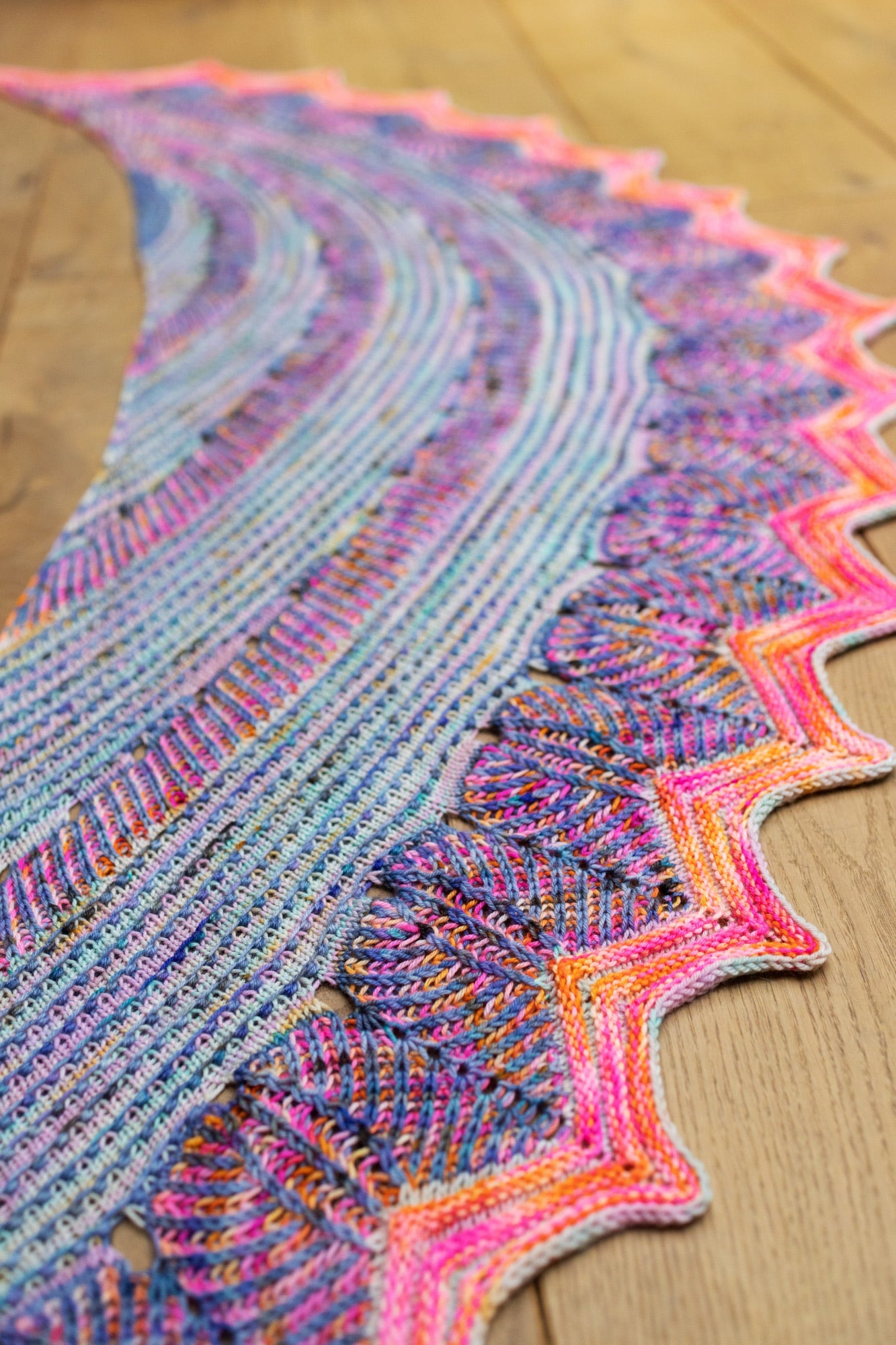 FIBER FEST SHAWL PATTERN
