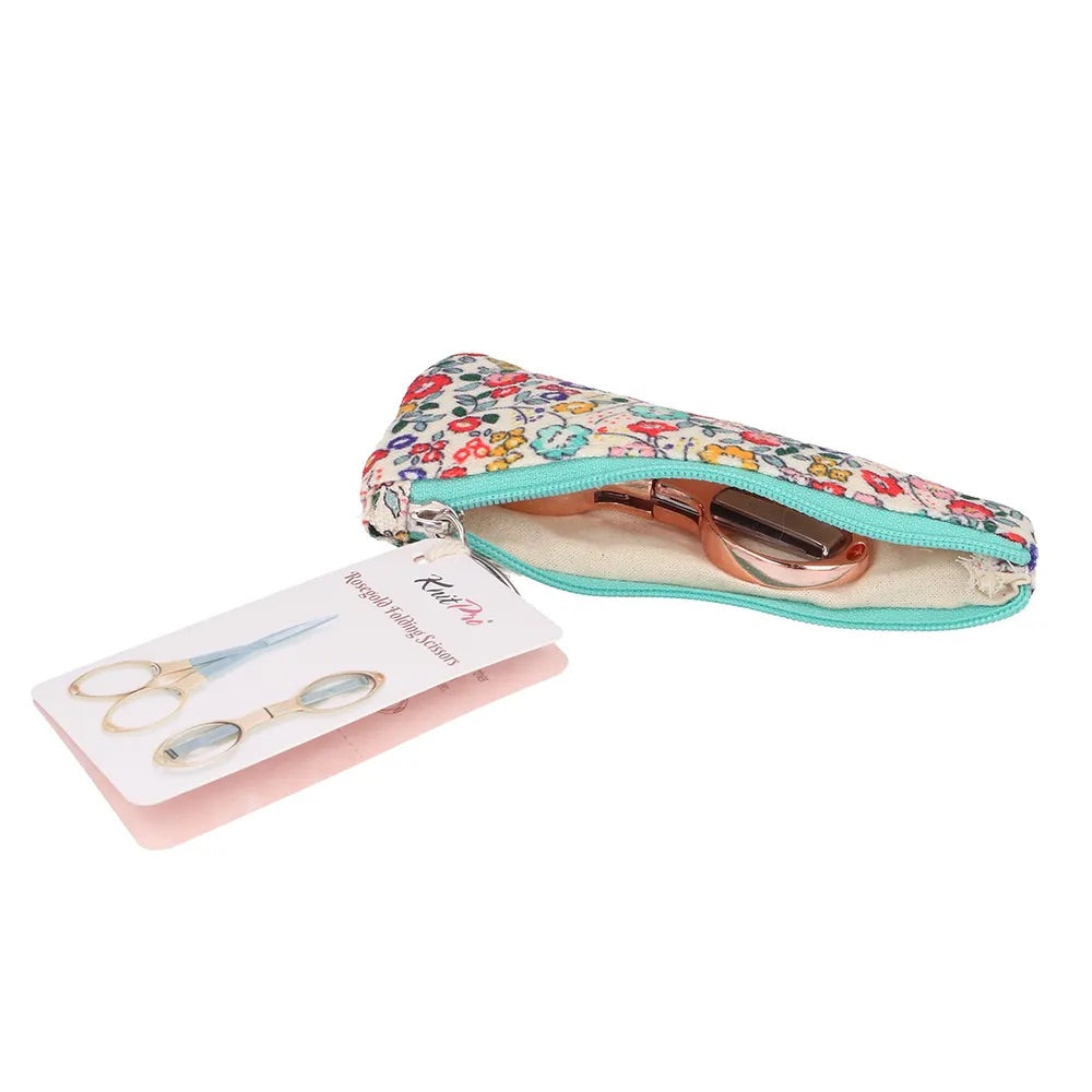 KnitPro - Rose Gold Folding Scissors