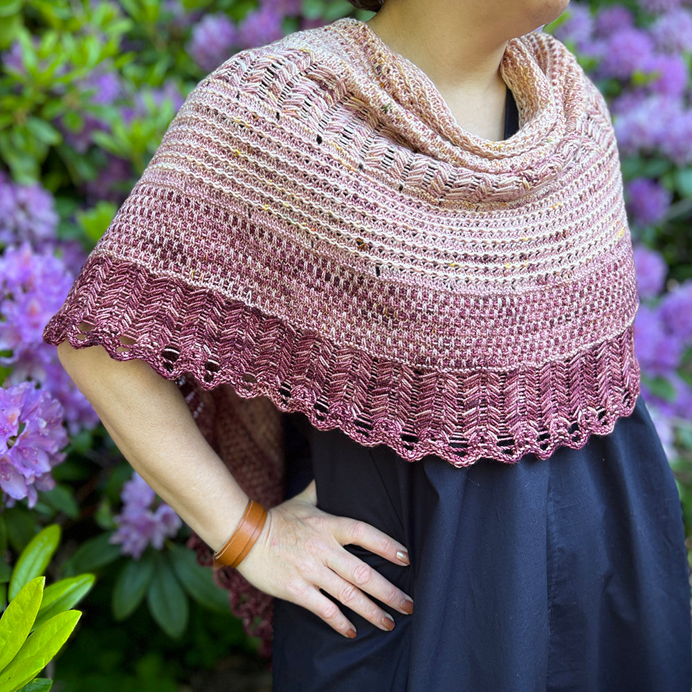 I CAN KNIT MYSELF FLOWERS