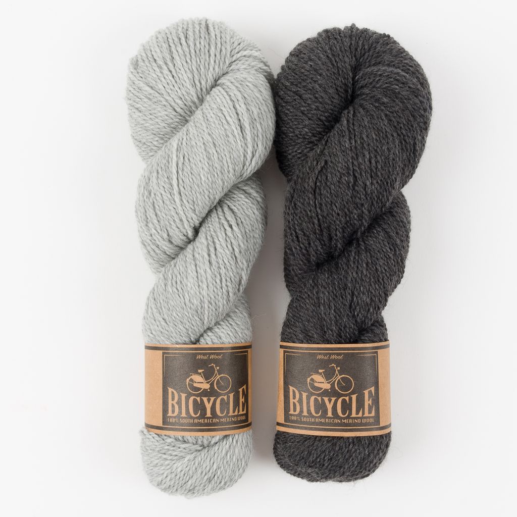 West Wool PISU TOP - PERFECT PEBBLES Merino wool Fingering Designer Kits