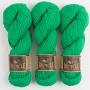 West Wool BICYCLE - GRASS GREEN Merino wool Fingering green Yarn