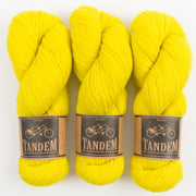 West Wool TANDEM - BIANCA Merino wool DK yellow Yarn