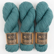 West Wool TANDEM - NORTH SEA Merino wool DK blue Yarn