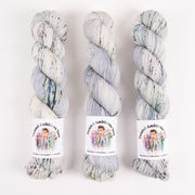 Twisted Ambitions SWEET SOCK - DROPS OF JUPITER Merino wool Nylon Fingering grey Yarn