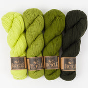 West Wool PICKLE GRADIENT Merino wool Fingering Quick Kits