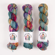 Twisted Ambitions SWEET SOCK - OCEAN Merino wool Nylon Fingering multicolour Yarn