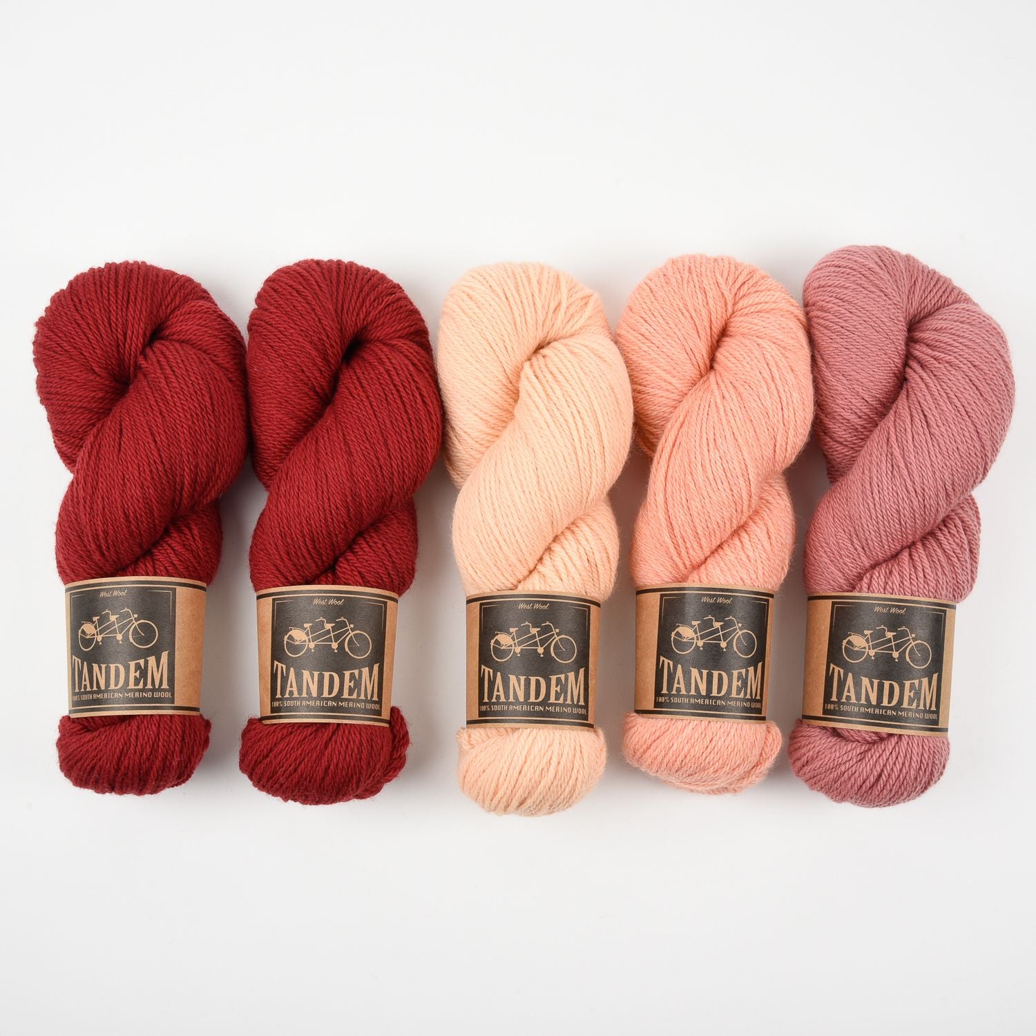 West Wool SWEET BERRIES Merino wool DK Quick Kits