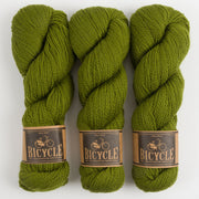 West Wool BICYCLE - GREEN OLIVE Merino wool Fingering green Yarn
