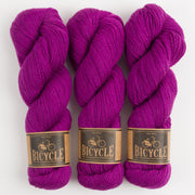 West Wool BICYCLE - FANDANGO Merino wool Fingering purple Yarn