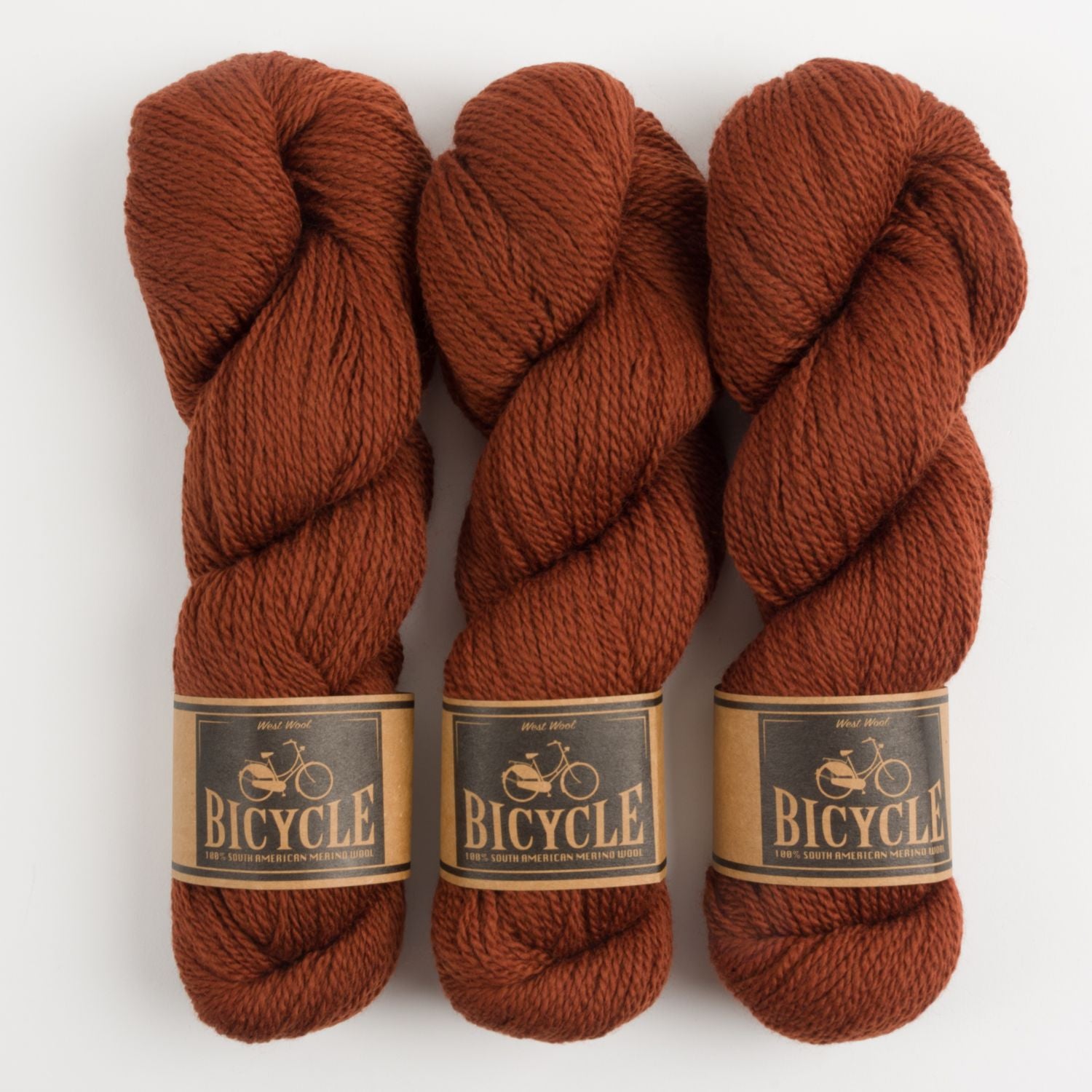 West Wool THE TRAVELER SHELL - CHESTNUT Merino wool Fingering Designer Kits