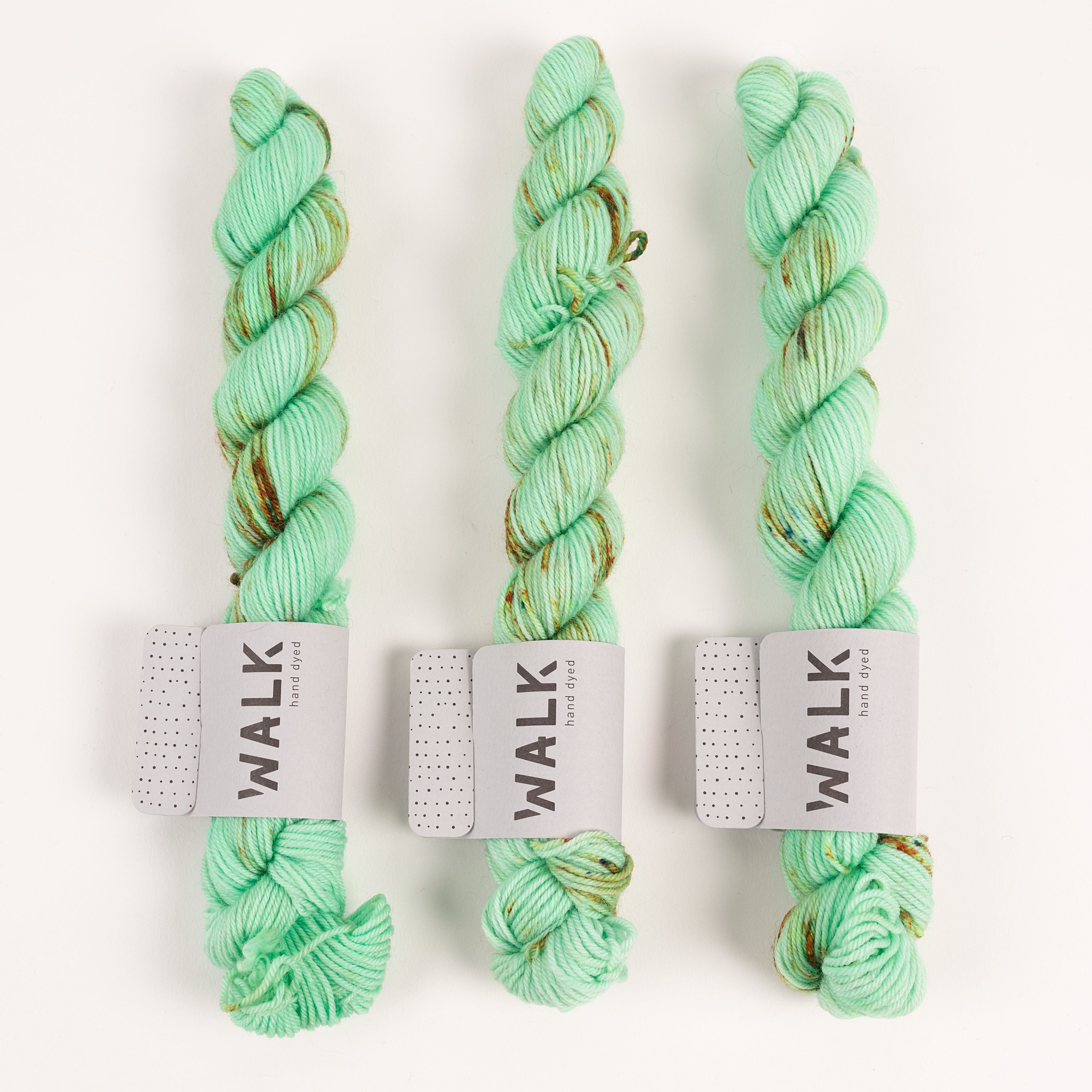 WALK Collection TOUGH SOCK MINI - MINT BRITTLE green Yarn