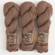 West Wool BICYCLE - MOCHA Merino wool Fingering brown Yarn