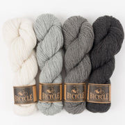 West Wool PEBBLE GRADIENT Merino wool Fingering Quick Kits