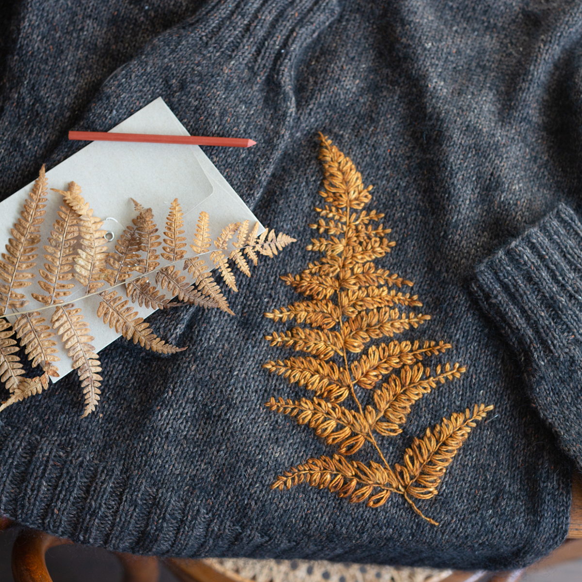 EMBROIDERY ON KNITS by JUDIT GUMMLICH