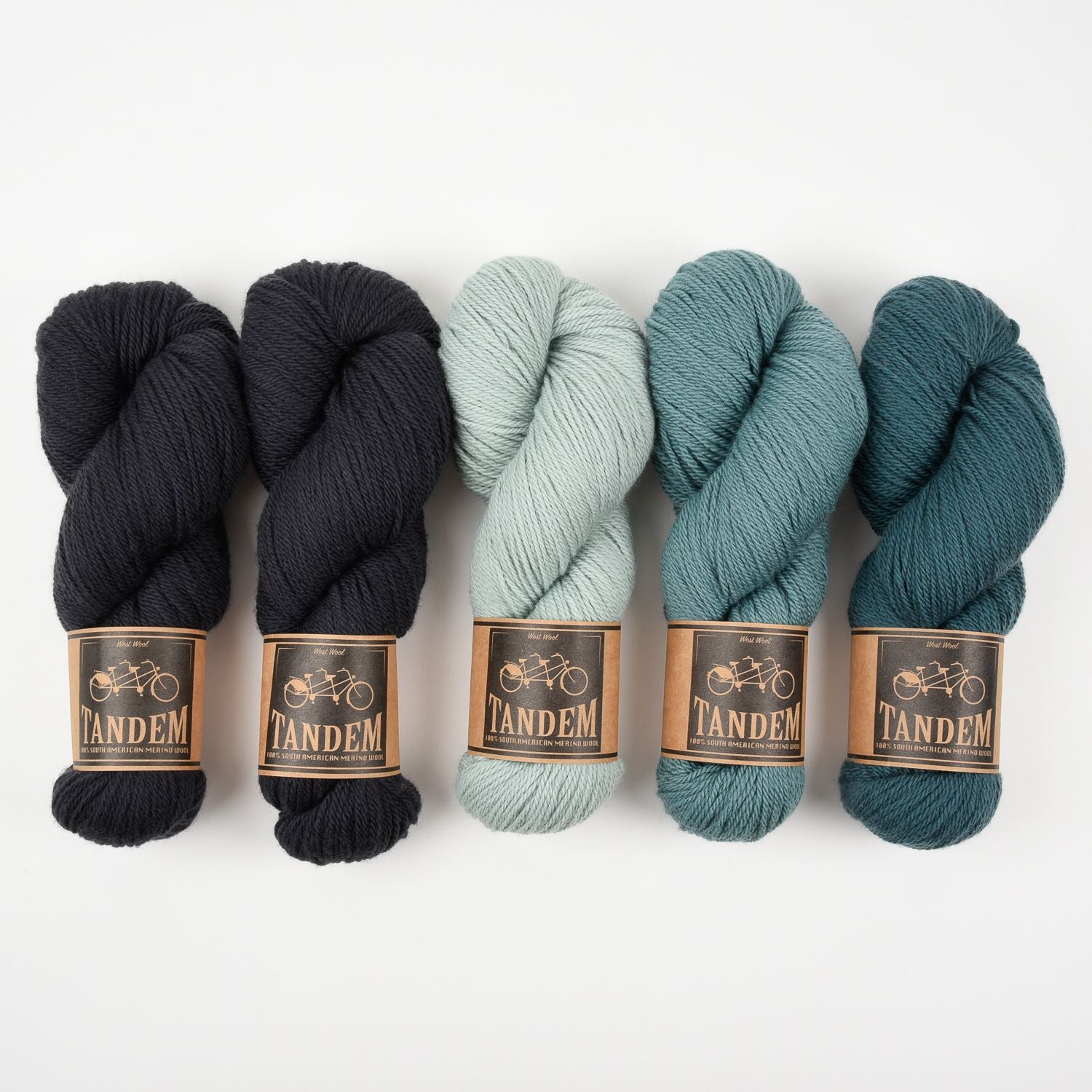 West Wool TUNDRA AT NIGHT Merino wool DK Quick Kits