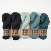West Wool TUNDRA AT NIGHT Merino wool DK Quick Kits