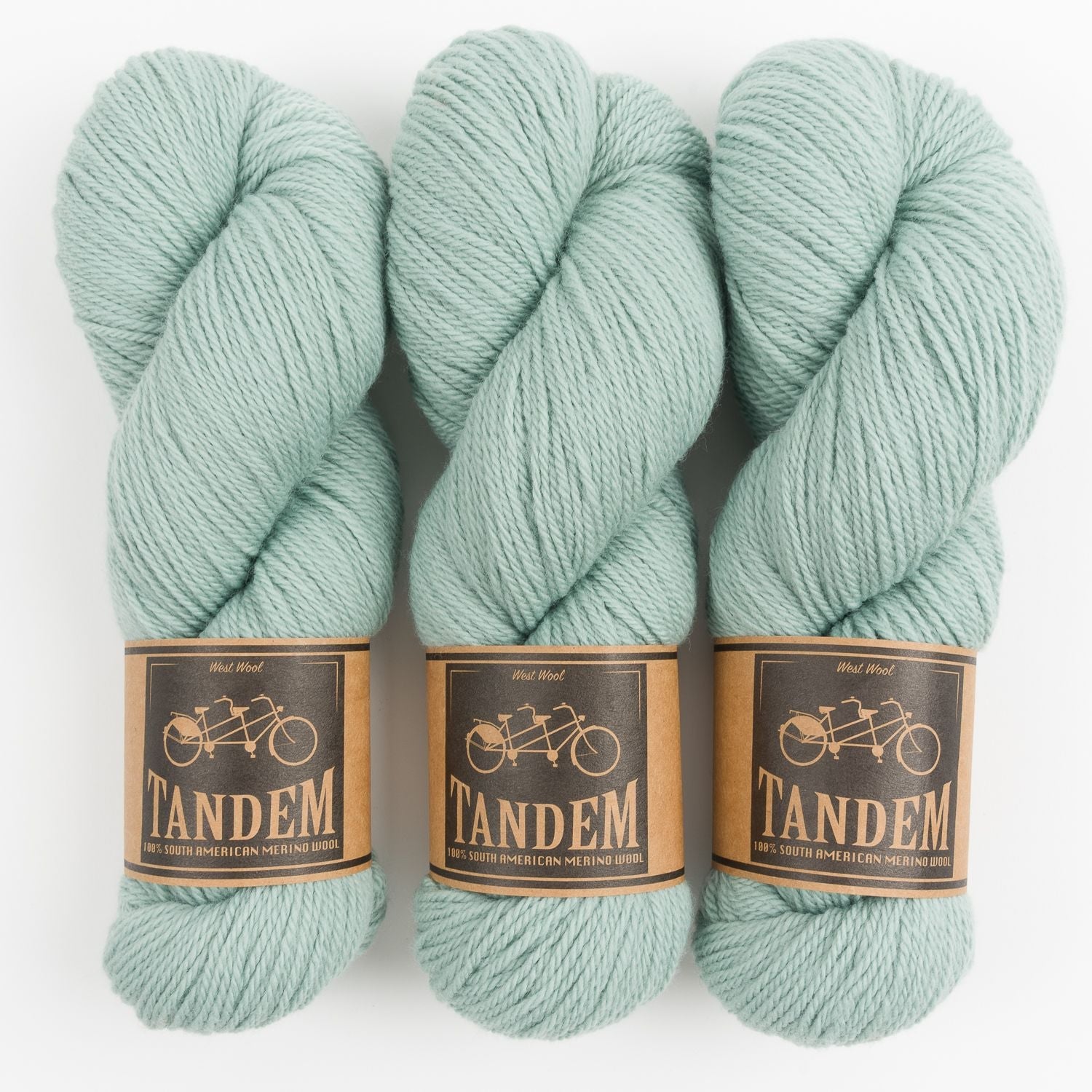 West Wool GINNY - SEA MIST Merino wool DK Designer Kits