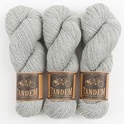 West Wool TANDEM - PEBBLE Merino wool DK grey Yarn
