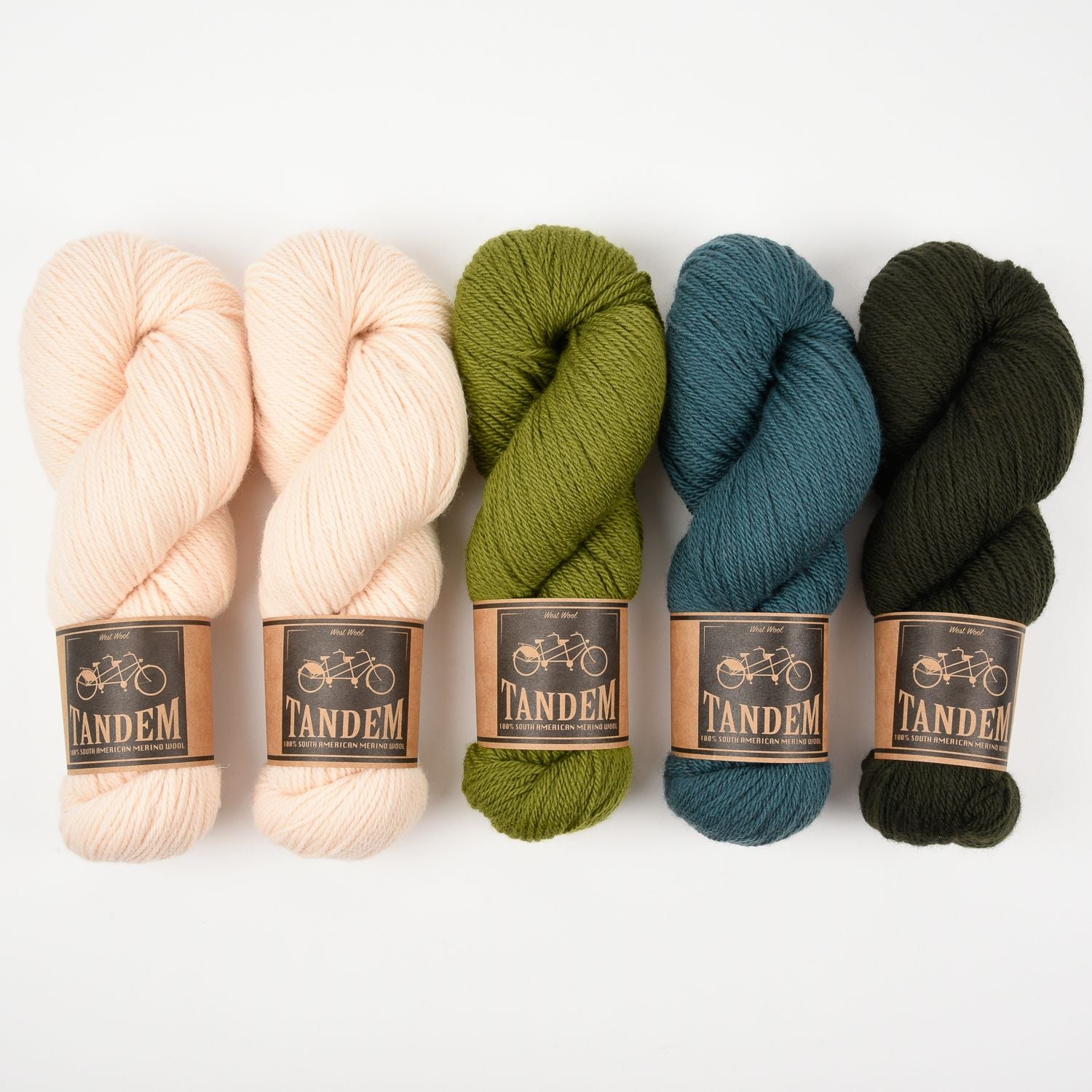 West Wool MEDICINAL HERBS Merino wool DK Quick Kits