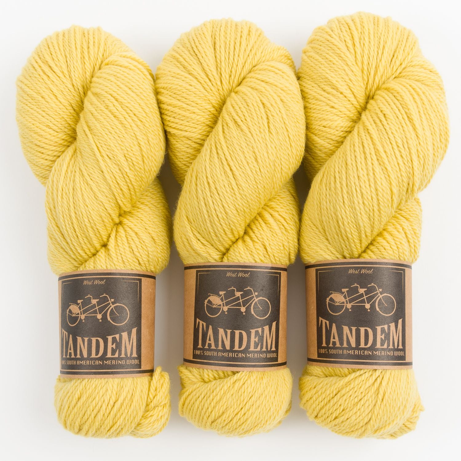 West Wool WINTER'S BEACH CARDI - BUTTERCUP Merino wool DK Designer Kits
