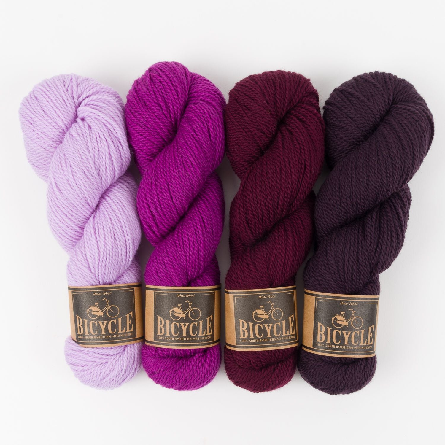 West Wool CORDUROY GRADIENT Merino wool Fingering Quick Kits