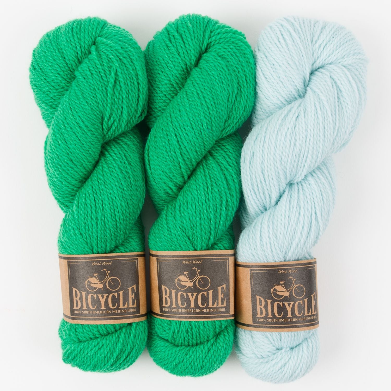 West Wool GRASS WINDOWS Merino wool Fingering Quick Kits