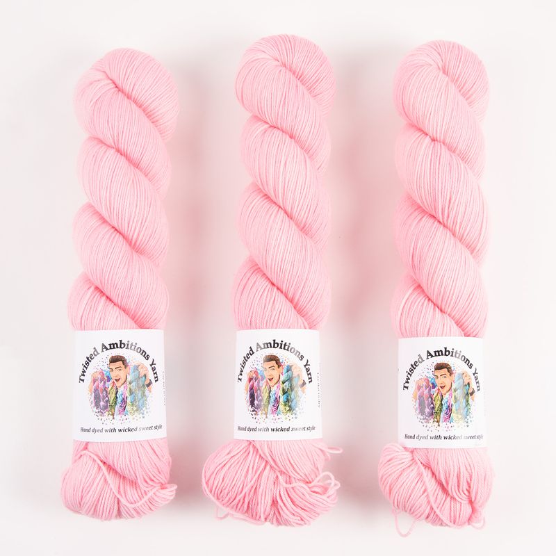 Twisted Ambitions SWEET SOCK - PINK LEMONADE pink Yarn